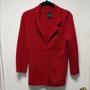 Audrey & Grace Bold Red Knitwear